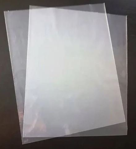 Sac, plastique, 450mm X 600mm, 125um, LDPE